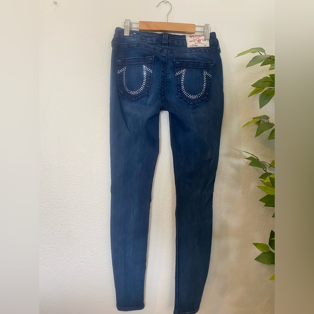 true religion Swarovski skinny jeans | size 26
